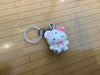 Sanrio Characters Snowy Bear Small Figure Keychain 6 Pieces Set (In-stock)