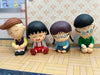Chibi Maruko-chan Characters Sleeping on Shoulder Figure 4 Pieces Set (In-stock)