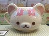 San-X White Rilakumma Head with Flower Crown Ceramic Cup (In-stock)