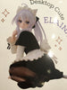 Taito Desktop Cute Majo no Tabitabi Elaina Nekomimi Maid ver. Prize Figure (In-stock)