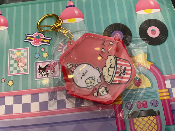 Nagano Joke Bear and Friends Acrylic Shaker Keychain 6 Pieces Set (In-stock)