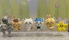 Chiikawa Friends Sitting Small Figure 6 Pieces Set (In-stock)