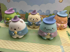 Sumikko Gurashi Demon Wizard Rubber Figure Keychain 5 Pieces Set (In-stock)