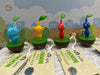 Taito Nintendo Blue Pikmin Roly Poly Small Figure 4 Pieces Set (In-stock)