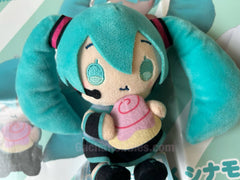 FuRyu Hatsune Miku x Sanrio Cinnamoroll Sleepy Small Plush Keychain Type A (In-stock)