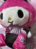 Sanrio Characters Melody 50th Anniversary Black Pink Outfit Medium Plush (In-stock)