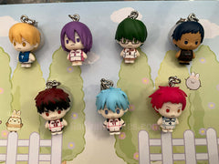 Kuroko no Basketball Characters Chibi Figure Keychain 7 Pieces Set (In-stock)