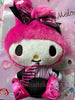 Sanrio Characters Melody 50th Anniversary Black Pink Outfit Medium Plush (In-stock)