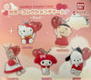 Sanrio Characters with Red Balloons Small Figure Keychain 5 Pieces Set (In-stock)