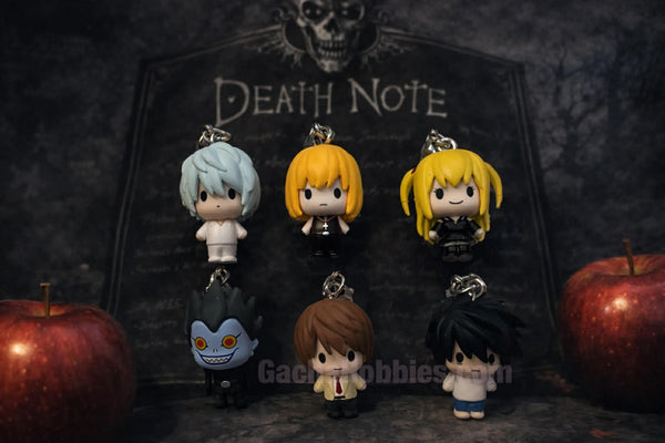 Death Note Characters Small Figure Keychain 6 Pieces Set (In-stock)