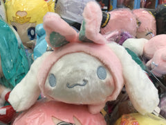 FuRyu Sanrio Character Cinnamoroll Pink Bunny Lying Down Small Plush (In-stock)
