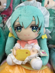 Taito Wonderland Sleeping Beauty Open Eyes Hatsune Miku Small Plush (In-stock)