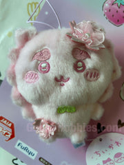 Nuipalette Chiikawa and Friends Sakura Shisa Small Plush Keychain (In-stock)