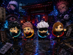 Jujutsu Kaisen Kaigyoku Gyokusetsu Character in Rings Small Figure Keychain Vol.2 4 Pieces Set (In-stock)