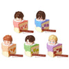 Putitbirth Attack on Titan Puti tto Chisana Birthday Cake Small Figure 5 Pieces Set (In-stock)