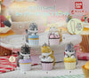 Mofusand Cat Hiding in Cupcake Small Figure Keychain 5 Pieces Set (In-stock)