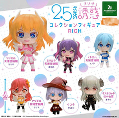Bushiroad Creative 2.5 Dimensional Seduction Characters Collection Figure 6 Pieces Set (In-stock)