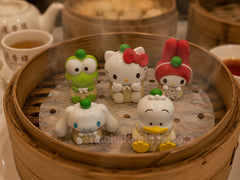 Sanrio Character Dim Sum Shumai Small Figure 5 Pieces Set (In-stock)