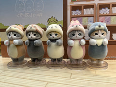 Mofusand Narabundesu Fuzzy Animal Small Figure Vol.2 5 Pieces Set (In-stock)