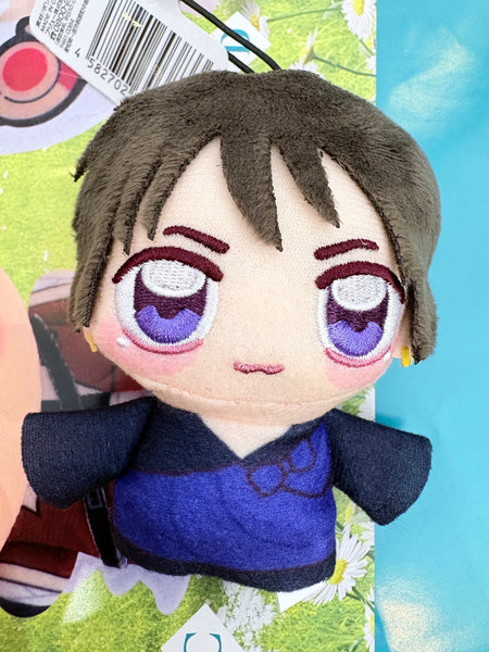 Kapukko Friends Inuyasha Characters Miroku Small Plush Keychain (In-stock)