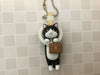 Commuting Cats On the Way to Work Small Figure Keychain 6 Pieces Set (In-stock)