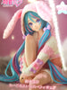 FuRyu Hatsune Miku Sakura Noodle Stopper Figure Rabbit Ear Hood Ver. (In-stock)