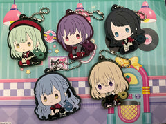 BanG Dream! It's MyGO!!!!! Ave Mujica Character Rubber Keychain 5 Pieces Set (In-stock)