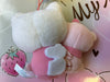 Sanrio Hello Kitty with Tiny Chum Small Plush Keychain Pink Ver. (In-stock)