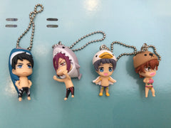 Takara Tomy A.R.T.S Free! Eternal Summer 4 Pieces Keychaim Set (In-stock）