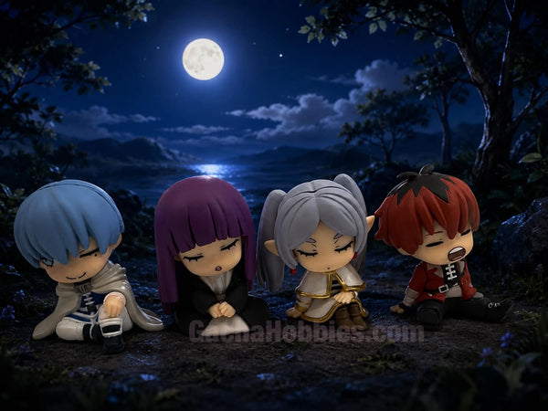 Frieren Beyond Journey's End Characters Sleep on Shoulder Figure 4 Pieces Set (In-stock)