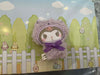 Sanrio Characters Ribbon Furry Bear Small Plush Keychain 4 Pieces Set (In-stock)
