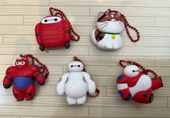 Disney Baymax Flat Figure Keychain 5 Pieces Set (In-stock)
