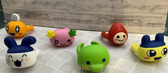 Tamagotchi and Friends Characters Figure Ring 6 Pieces Set (In-stock)