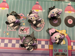 Sanrio Characters Devil Small Figure Keychain 5 Pieces Set (In-stock)