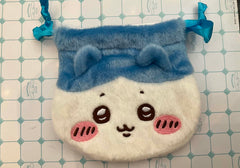 Chiikawa and Friends Hachiware Drawstring Bag (In-stock)