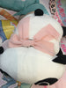 San-x Tarepanda Panda Pink Ribbon Medium Plush (In-stock)