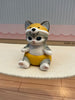 Mofusand Cat in Animal Costume Seated Figure (In-Stock)