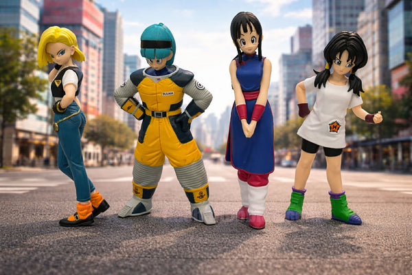 Dragon Ball Z Another Female Characters Small Figure 4 Pieces Set (In-stock)