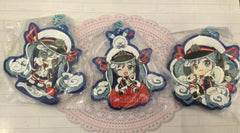 Vocaloid Snow Miku 2022 Grand Voyage Rubber Keychain 3 Pieces Set (In-stock)
