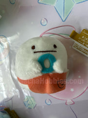 Sumikko Gurashi Obake Holding Letter Small Plush Keychain (In-stock)
