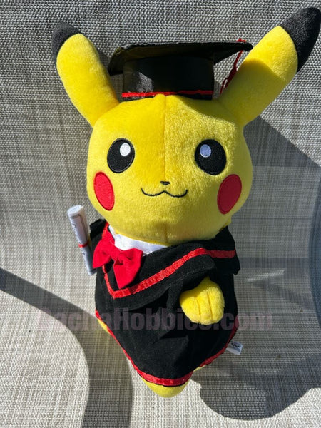 Graduation Pokemon Innocent Pikachu Medium Plush