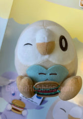 Pokemon Peaceful Place Rowlet Burger Small Plush (In-stock)