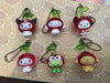 Sanrio Characters with Cherry Costume Small Figure Keychain 6 Pieces Set (In-stock)