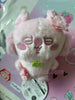 Nuipalette Chiikawa and Friends Sakura Momonga Small Plush Keychain (In-stock)
