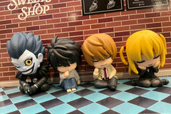 Death Note Characters Sleeping on Shoulder Figure 4 Pieces Set (In-stock)