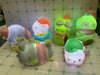 Sanrio Characters Team Blue Sleeping Light Up Figure 6 Pieces Set (In-stock)