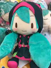 Fuwapuchi Hatsune Miku Black Cat Hoodie Live Stage Medium Plush (In-stock)
