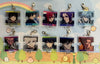 NIC Blue Lock Characters Mini Acrylic Puzzle Piece Keychain 10 Pieces Set (In-stock)