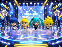 Vocaloid Hatsune Miku and Friends Happy Jump Small Figure 4 Pieces Set (In-stock)