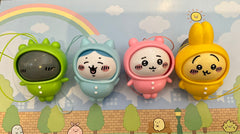 Chiikawa and Friends Pajama Party Figure Keychain 4 Pieces Set (In-stock)